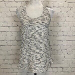 Lululemon Essential Tank Tiger Space Dye Black White Size 2?